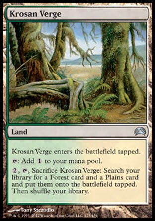 Krosan Verge (Planechase 2012) Near Mint - Nick Nack's Full Frontal Attack