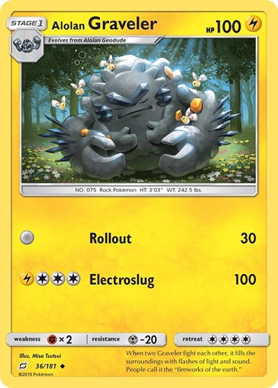 Alolan Graveler (SM - Team Up) Near Mint