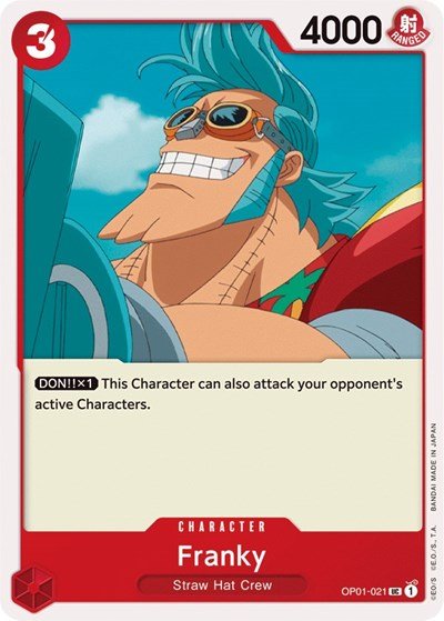 Franky (Romance Dawn) Near Mint - Nick Nack's Full Frontal Attack