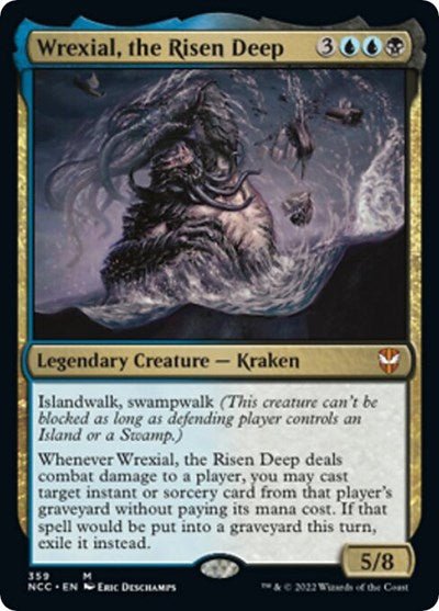 Wrexial, the Risen Deep (Commander: Streets of New Capenna) Near Mint - Nick Nack's Full Frontal Attack