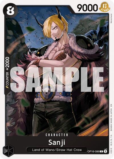 Sanji (The Time of Battle) Near Mint