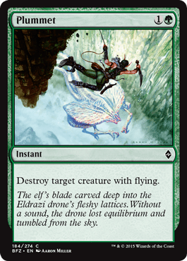 Plummet (Battle for Zendikar) Near Mint - Nick Nack's Full Frontal Attack