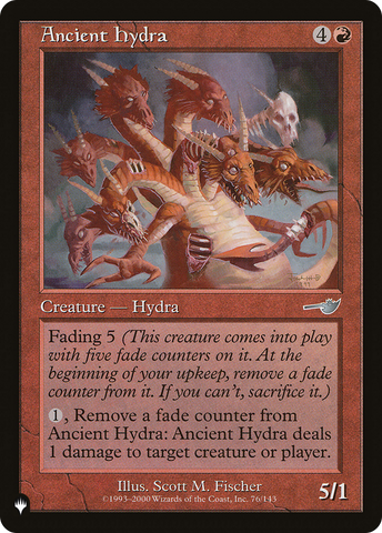 Ancient Hydra [The List]