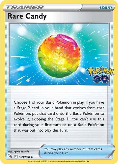 Rare Candy (Pokemon GO) Near Mint - Nick Nack's Full Frontal Attack