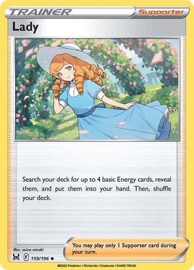 Lady (SWSH11: Lost Origin) Near Mint - Nick Nack's Full Frontal Attack