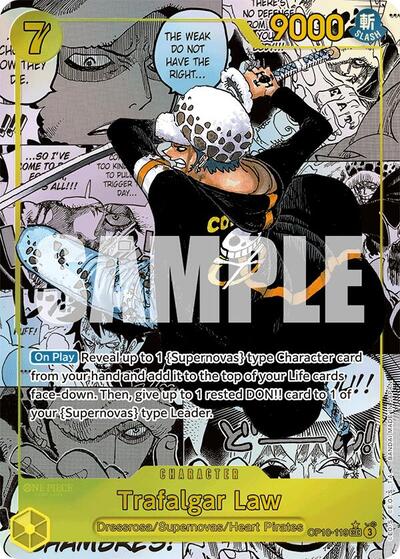 Trafalgar Law (119) (Manga) (Royal Blood) Near Mint Foil
