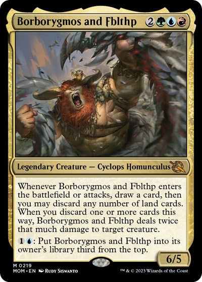Borborygmos and Fblthp (March of the Machine) Near Mint