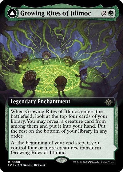 Growing Rites of Itlimoc (Extended Art) (The Lost Caverns of Ixalan) Near Mint - Nick Nack's Full Frontal Attack