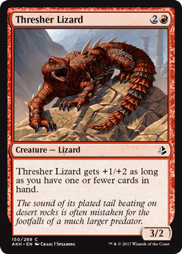 Thresher Lizard (Amonkhet) Near Mint - Nick Nack's Full Frontal Attack