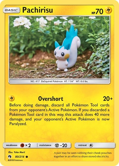 Pachirisu (SM - Lost Thunder) Near Mint Reverse Holofoil