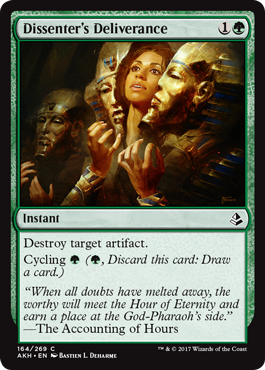 Dissenter's Deliverance (Amonkhet) Near Mint