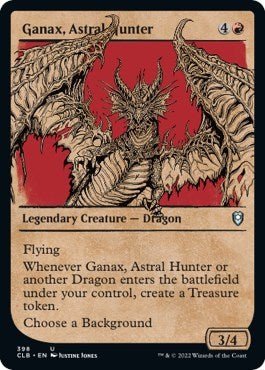 Ganax, Astral Hunter (Showcase) (Commander Legends: Battle for Baldur's Gate) Near Mint Foil - Nick Nack's Full Frontal Attack