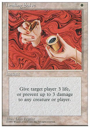 Healing Salve (4th Edition) Light Play - Nick Nack's Full Frontal Attack