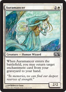 Auramancer (Magic 2014 Core Set) Near Mint - Nick Nack's Full Frontal Attack