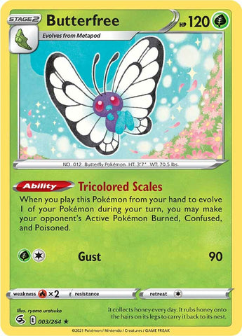 Butterfree (003/264) [Espada y escudo: Golpe de fusión] 