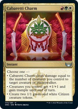 Cabaretti Charm (Streets of New Capenna) Near Mint - Nick Nack's Full Frontal Attack