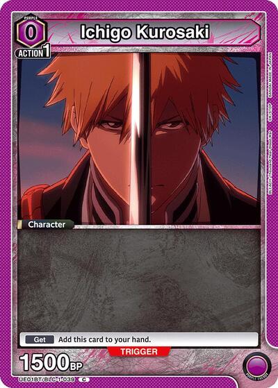 Ichigo Kurosaki (039) (BLEACH: Thousand - Year Blood War) Near Mint - Nick Nack's Full Frontal Attack