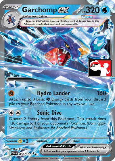 Garchomp ex (Prize Pack Series Cards) Near Mint Holofoil