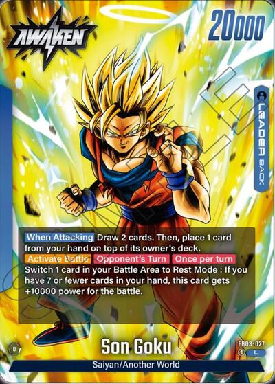 Son Goku (Raging Roar) Near Mint