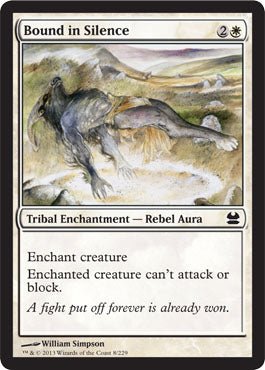 Bound in Silence (Modern Masters) Near Mint - Nick Nack's Full Frontal Attack