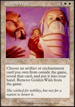 Golden Wish (Judgment) Light Play - Nick Nack's Full Frontal Attack