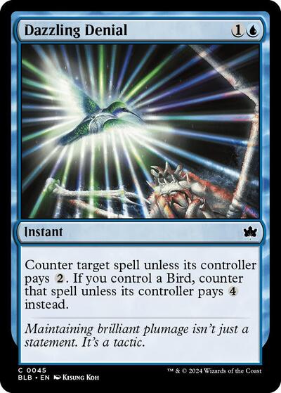 Dazzling Denial (Bloomburrow) Near Mint