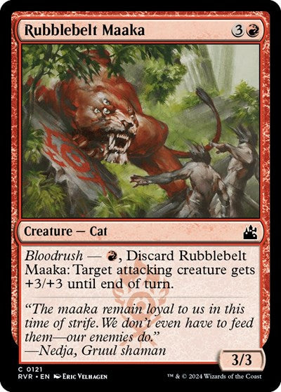 Rubblebelt Maaka (Ravnica Remastered) Near Mint