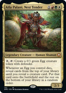 Atla Palani, Nest Tender (Commander: Dominaria United) Near Mint - Nick Nack's Full Frontal Attack