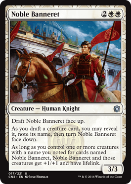 Noble Banneret (Conspiracy: Take the Crown) Near Mint - Nick Nack's Full Frontal Attack