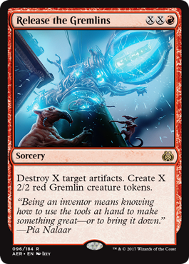 Release the Gremlins (Aether Revolt) Near Mint