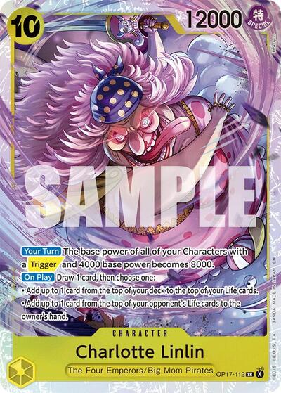 Charlotte Linlin (112) (The World's Strongest Warriors) Near Mint Foil