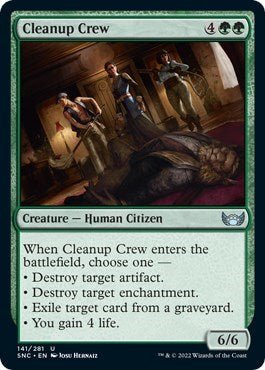 Cleanup Crew (Streets of New Capenna) Near Mint - Nick Nack's Full Frontal Attack