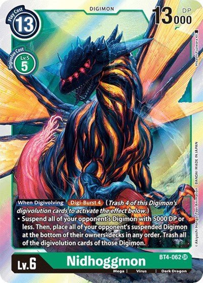 Nidhoggmon (Great Legend) Near Mint Foil - Nick Nack's Full Frontal Attack