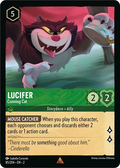 Lucifer - Cunning Cat (Rise of the Floodborn) Near Mint - Nick Nack's Full Frontal Attack