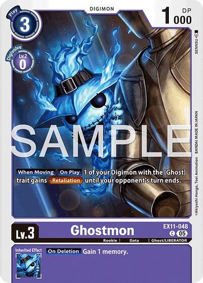 Ghostmon (Dawn of Liberator) Near Mint - Nick Nack's Full Frontal Attack