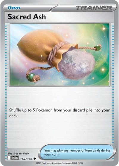 Sacred Ash (SV10: Destined Rivals) Near Mint Reverse Holofoil - Nick Nack's Full Frontal Attack