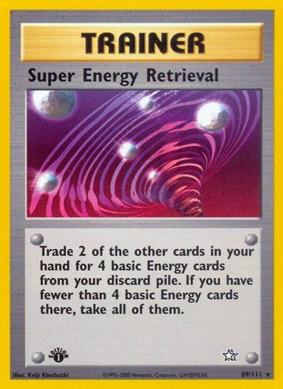 Super Energy Retrieval (Neo Genesis) Light Play Unlimited - Nick Nack's Full Frontal Attack