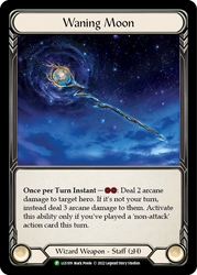 Waning Moon [LGS109] (Promo)  Cold Foil