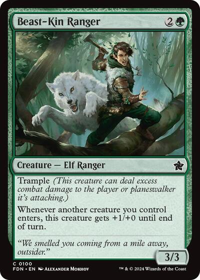 Beast-Kin Ranger (Foundations) Near Mint