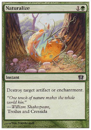 Naturalize (8th Edition) Near Mint - Nick Nack's Full Frontal Attack