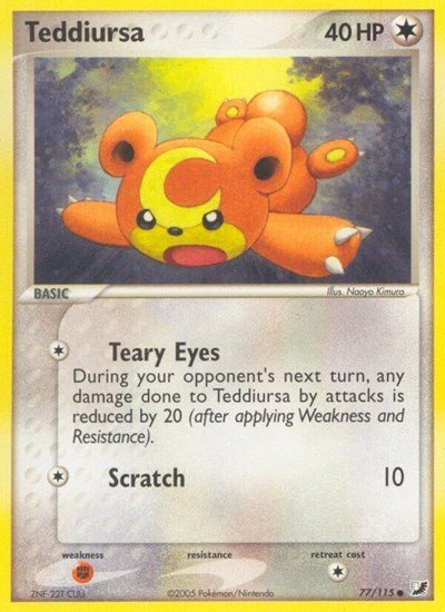 Teddiursa (Unseen Forces) Light Play - Nick Nack's Full Frontal Attack