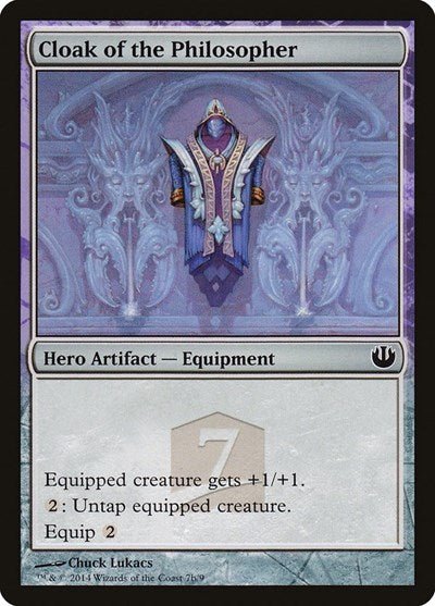 Cloak of the Philosopher (Promos: Hero's Path) Near Mint - Nick Nack's Full Frontal Attack