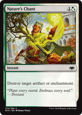 Nature's Chant (Modern Horizons) Near Mint - Nick Nack's Full Frontal Attack
