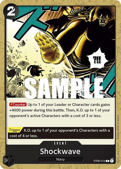 Shockwave (Starter Deck 6: Absolute Justice) Near Mint - Nick Nack's Full Frontal Attack