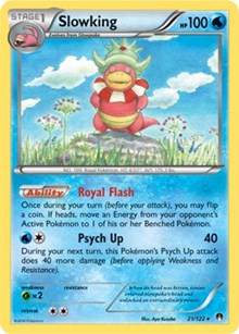 Slowking - 21/122 (Cosmos Holo) (Alternate Art Promos) Light Play Holofoil