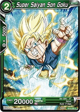 Super Saiyan Son Goku (Green) (Miraculous Revival) Near Mint
