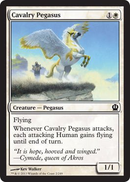 Cavalry Pegasus (Theros) Near Mint - Nick Nack's Full Frontal Attack