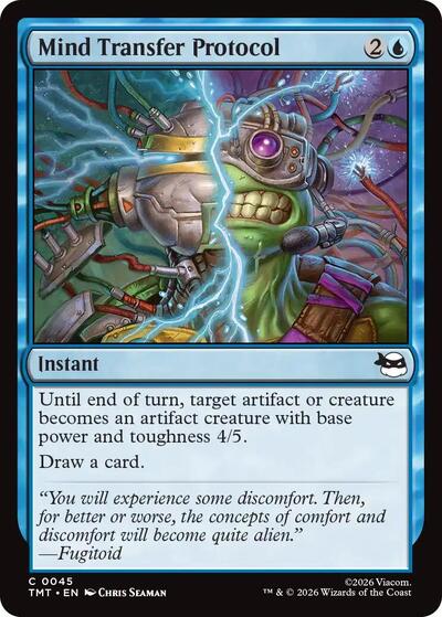 Mind Transfer Protocol (Teenage Mutant Ninja Turtles) Near Mint - Nick Nack's Full Frontal Attack