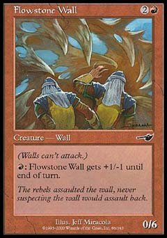 Flowstone Wall (Nemesis) Near Mint - Nick Nack's Full Frontal Attack