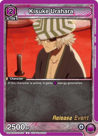 Kisuke Urahara (037) (BLEACH: Thousand-Year Blood War Release Event Cards) Near Mint